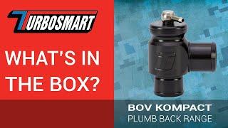 What's in the Box? - BOV Kompact Plumb Back Range