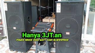 Audio Soundsystem 2000watt Harga merakyat || Pakai Mixer BlackSpider TF 802P