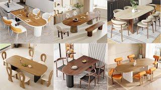 Modern 2024 Dining table Beautiful Latest Wooden glass dining tables New Dining Table design 2024