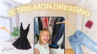 RANGEMENT de mon DRESSING ! Grand tri, essayages et conseils pratiques