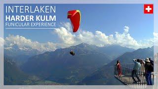 HARDER KULM, INTERLAKEN │ SWITZERLAND.  Harder Kulm funicular experience + Interlaken walk around.