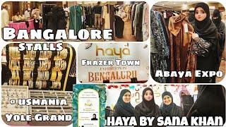 Bangalore Abaya Exhibition Haya by Sana Khan @Frazer town Usmania yole Grand Meet & Greet Sana khan