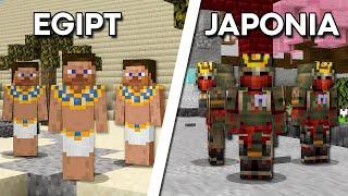 200 GRACZY SYMULUJE STAROŻYTNE CYWILIZACJE w MINECRAFT!