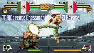 FT5 @svcsplus: TNA|Gerente Chessman (MX) vs El Karate (MX) [SNK vs Capcom svc Fightcade] Oct 1