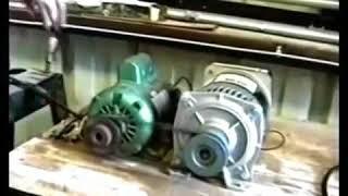 NEW free energy Generator Powers Itself, Grinder & Drill Press