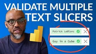 Power BI Text Slicer Fusion: DAX Trick to Unite Two Filters
