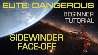 Elite Dangerous - Winning the Sidewinder Face-Off Training Mission 1, Easily | Tutorial