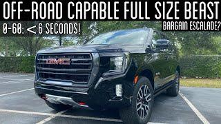 2022 GMC Yukon AT4 6.2: TEST DRIVE+FULL REVIEW