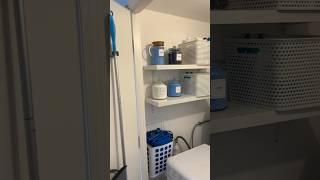 LAUNDRY RESTOCK ASMR 🫙🫧 #laundryroomorganization #laundry #laundryrestock #restock #organization