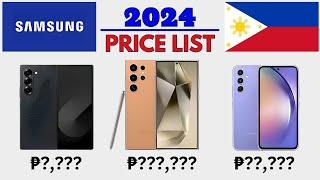 SAMSUNG PRICE LIST PHILIPPINES 2024