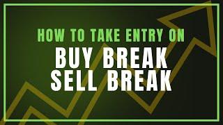 How To Trade On Buy Break & Sell Break Strategy Forex & Crypto Trading