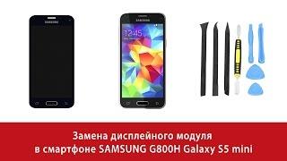 Замена дисплейного модуля в смартфоне Samsung G800H