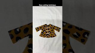 Chinese hanbok cutting easy technique ￼#hanbok #technique #shorts