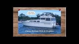 Boat Trader Video #4 - 1981 Bertram 58 MotorYacht - 27 March 2021