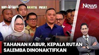 Tujuh Tahanan Kabur, Kepala Rutan Salemba Dinonaktifkan - iNews Room 15/11