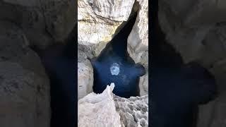 Cliff jump in Malta 22 meter