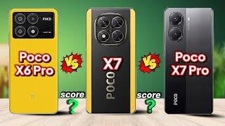 Poco X7 vs Poco X7 Pro vs Poco X6 Pro Comparison  Which Is For You 