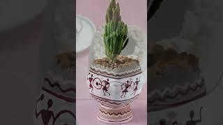 Amazing Diy Planter With Cement   Amazing Small  Diy Planter With Painting   Warli Painting#shorts