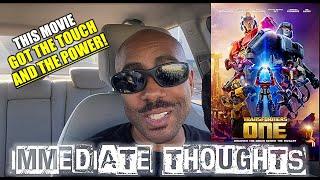 TRANSFORMERS ONE REVIEW! This Blew This TF Fasn's MIND! Optimus Prime Megatron Hasbro