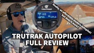 Trutrak Vizion Autopilot in a Cherokee | Review and Tutorial | LPV Approach |BendixKing Aerocruze100