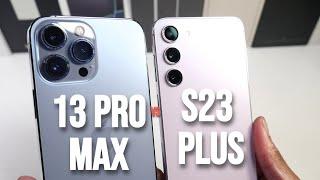 Samsung Galaxy S23 Plus VS iPhone 13 Pro Max (In 2025 Camera Comparison, PUBG & Display & Speed)