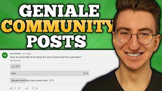 YouTube Community Tab freischalten & Posts erstellen [2022]