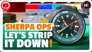 What will be found inside this Vintage Enicar Sherpa Ops Watch?