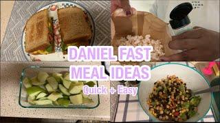 DANIEL FAST MEAL IDEAS | WHAT I ATE IN A DAY