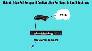 Ubiquiti Edge Full Setup and Configuration For Home Or Small Business