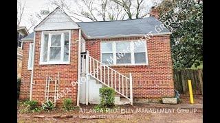 Atlanta Homes for Rent 2BR/1BA by Atlanta Property Management