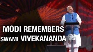 PM Modi cites Swami Vivekananda during Allphones Arena Speech in Sydney, Australia