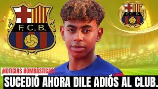  ¡SE VA UNA JOYA! LAMINE YAMAL RENUNCIA AL BARÇA: ¿QUÉ PASÓ CON EL FUTURO DEL CLUB?