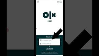 Create OLX account | Sign up Olx app | #shorts