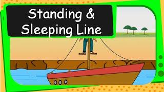 Maths - Patterns - Standing and Sleeping Lines - English
