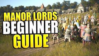 Manor Lords Beginners Guide - How To Play Manor Lords The RIGHT Way