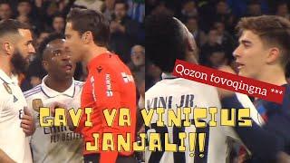 Gavi va Vinicius janjali\Стичка Гави и Винисиуса #elclasico #гави #винисиус #реалмадрид #барселона