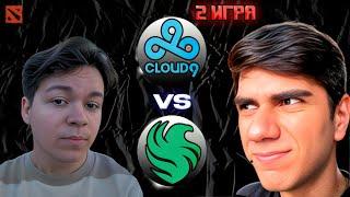 At0m и Wheat СМОТРЯТ МАТЧ CLOUD9 vs FALCONS на The International 2024 / ДОТА 2 │ РЕЖУ АТОМА