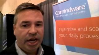 Comindware VP Mike Donaghey re their true workflow platform at #SHS2015