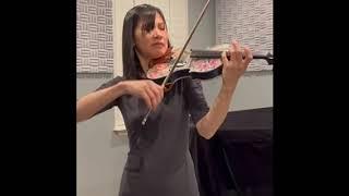 Bach Violin Partita No. 2 in D minor, ChihJung Hsu