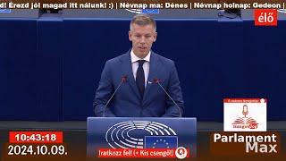  TELJES VITA: Orbán Viktor és Magyar Péter vitája : EU Parlamenti Közvetítés (ÉLŐ) 2024.10.09. |