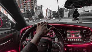 WIDEBODY HELLCAT CUTTING UP IN RUSH HOUR TRAFFIC POV