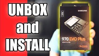 Samsung 970 EVO Plus 2TB SSD Review - Unboxing & How To Install A M.2 SSD