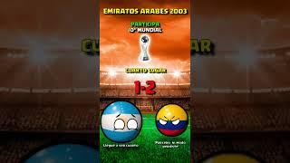ARGENTINA en los MUNDIALES SUB 20 countryballs 1977-2023