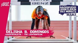 Delisha Domingos - Nachwuchssportlerin des Monats März 2025
