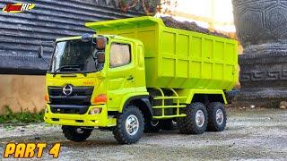 Uji Coba Rc Dump Truk Hino 500 Indonesia || Part 4 Hasil Perakitan