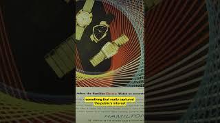 Hamilton Venture- World's First Electric Wristwatch 1957 #hamilton #watchcollector