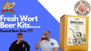 How to make a fresh wort beer kit - brewing, tasting and review