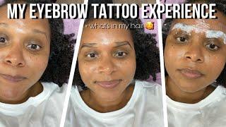 My Eyebrow Tattoo Experience | Eyebrow NANOBLADING BEFORE and AFTER | + Wash-N-Go Product I Used