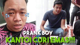 PRANK LETAK EMAS BELLA DALAM BEG BOY !!! Tak Pernah Tengok Boy Nangis...