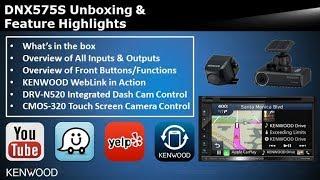 KENWOOD DNX575S Navigation Multimedia Receiver Unboxing & Feature Highlights